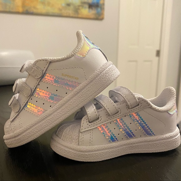 holographic baby shoes